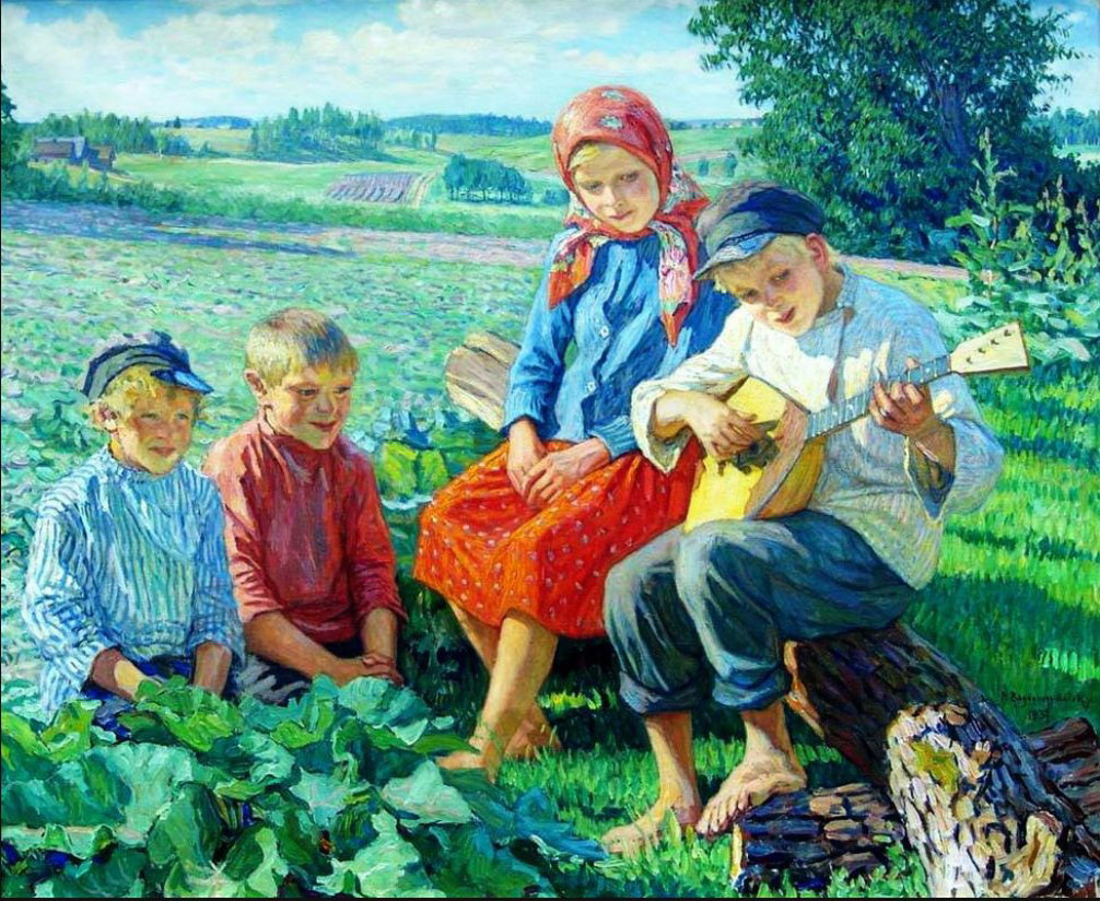little concert with balalaika